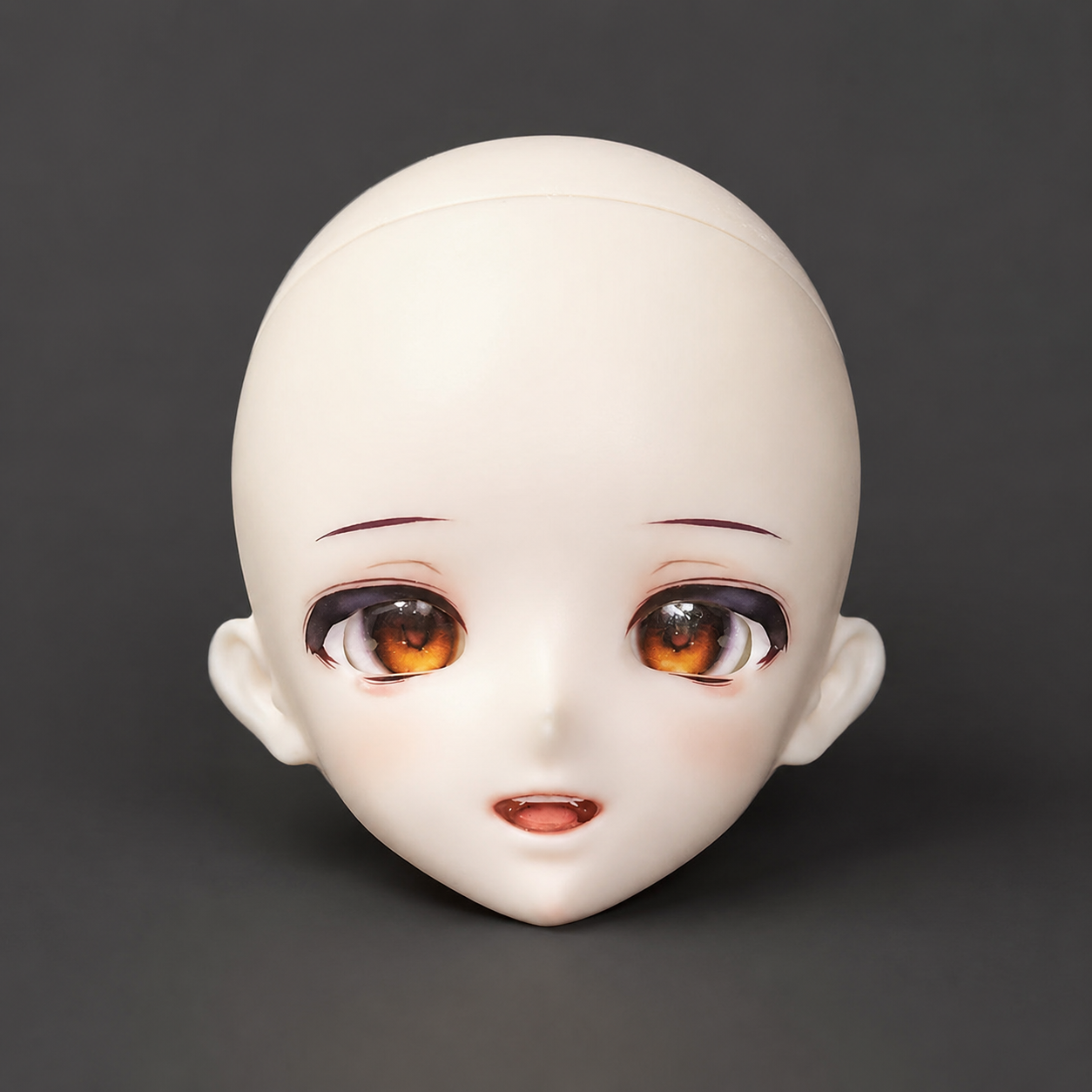 BJD Makeup Practice Head - Yasashi Boy 1/4 Scale Rubber Doll, Milk Candy X Laiyu Collaboration, Semi-White (Random Shipment) Product view
